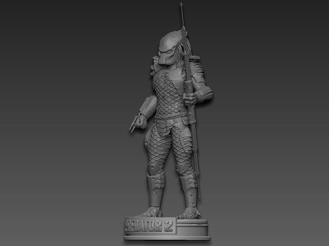 Predator 2 3D print model_2