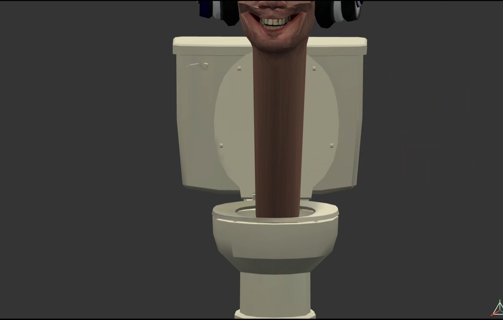 DJ Toilet  3D model_3