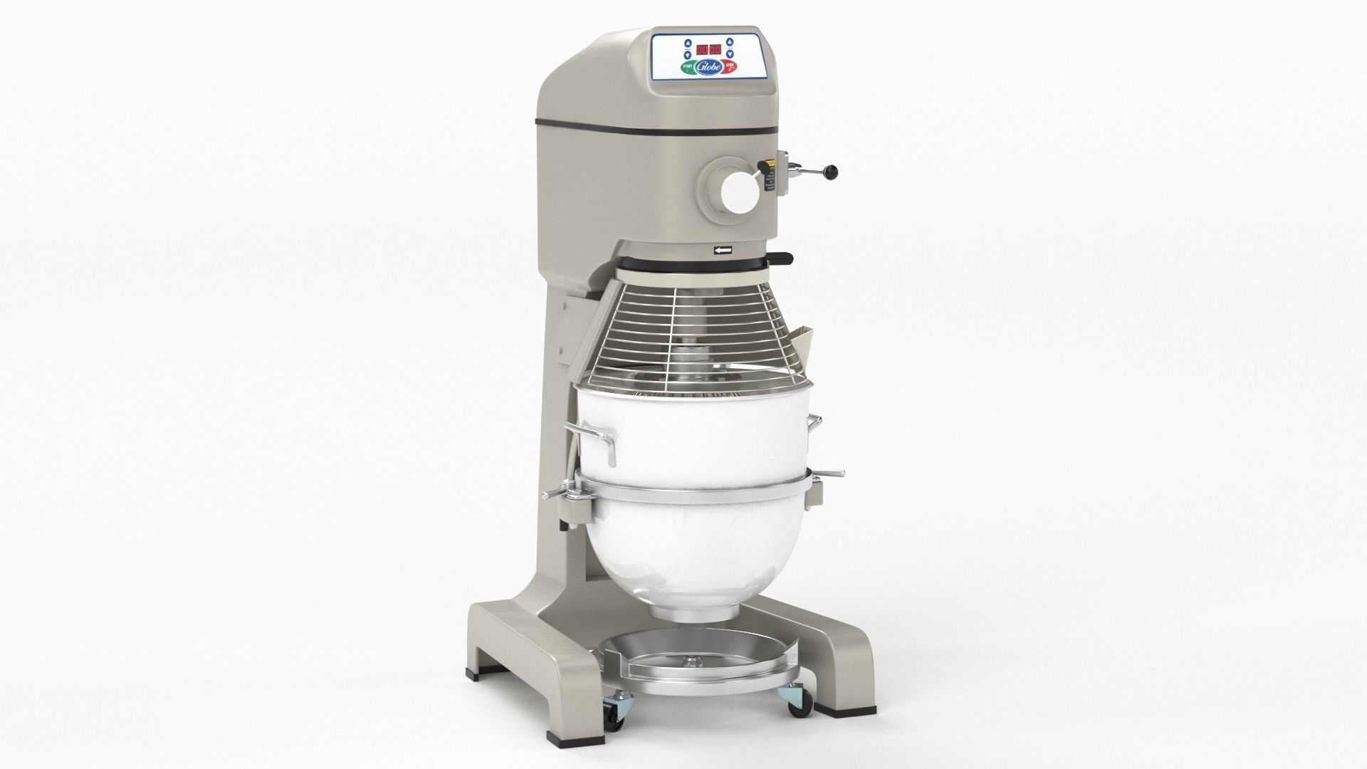 Globe SP60 Planetary Floor Mixer 3D model_9