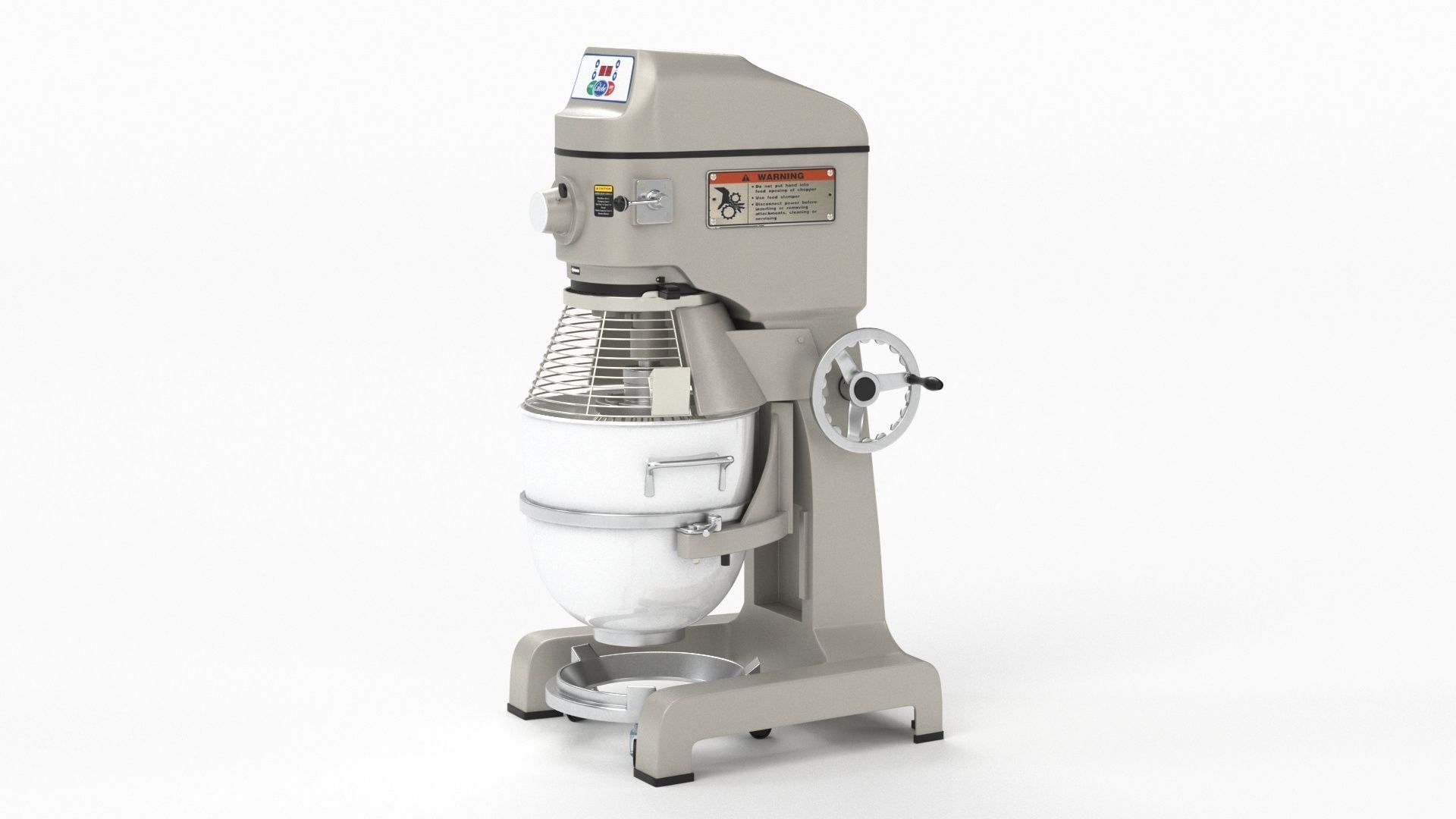 Globe SP60 Planetary Floor Mixer 3D model_29