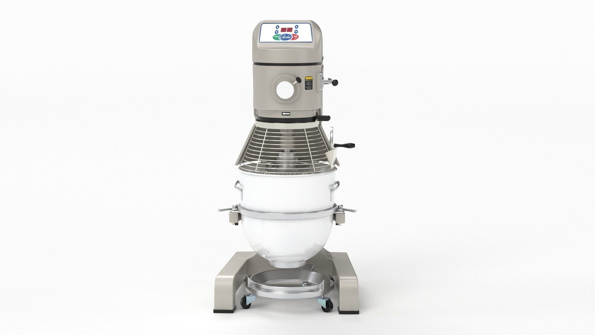 Globe SP60 Planetary Floor Mixer 3D model_32