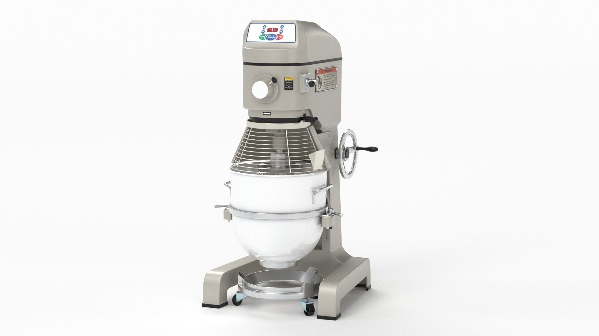 Globe SP60 Planetary Floor Mixer 3D model_31
