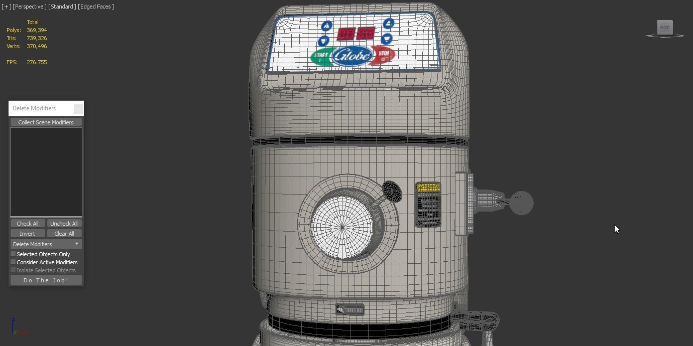 Globe SP60 Planetary Floor Mixer 3D model_7