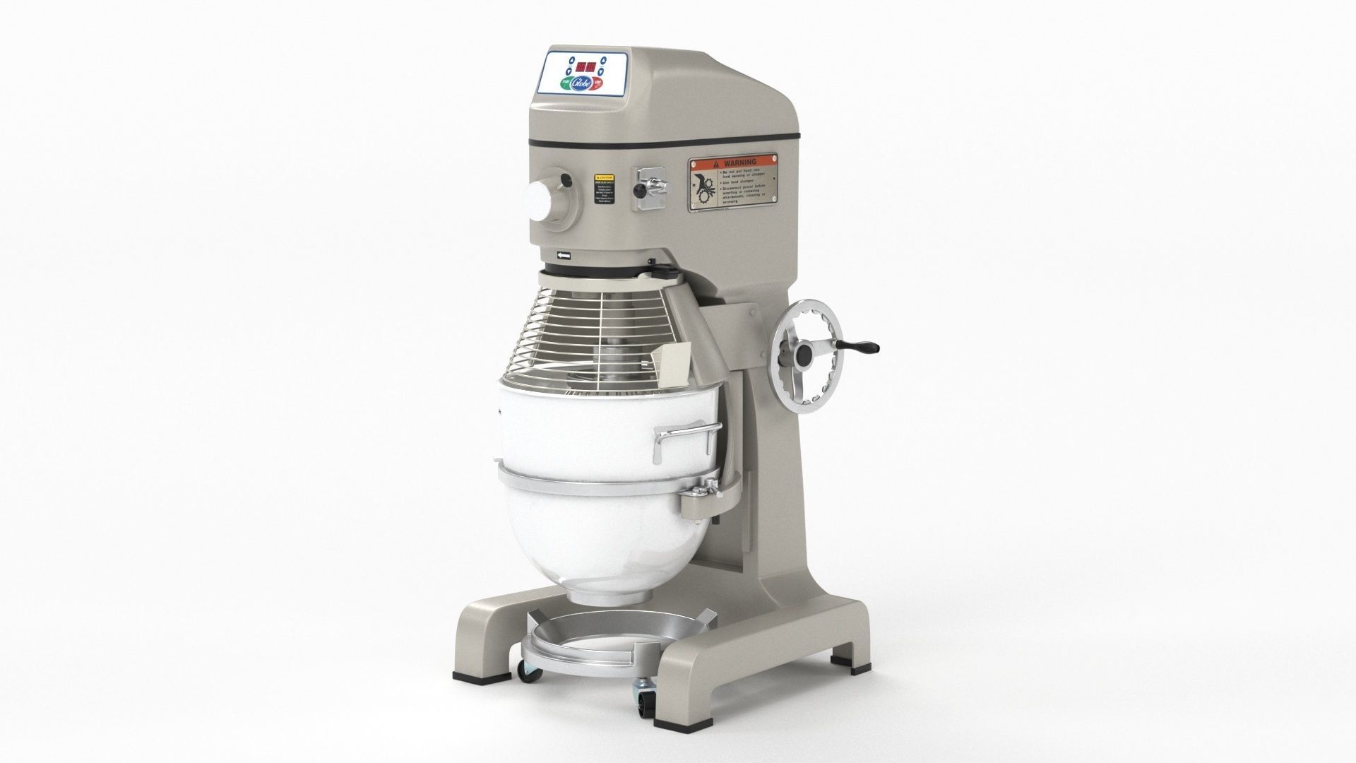 Globe SP60 Planetary Floor Mixer 3D model_30