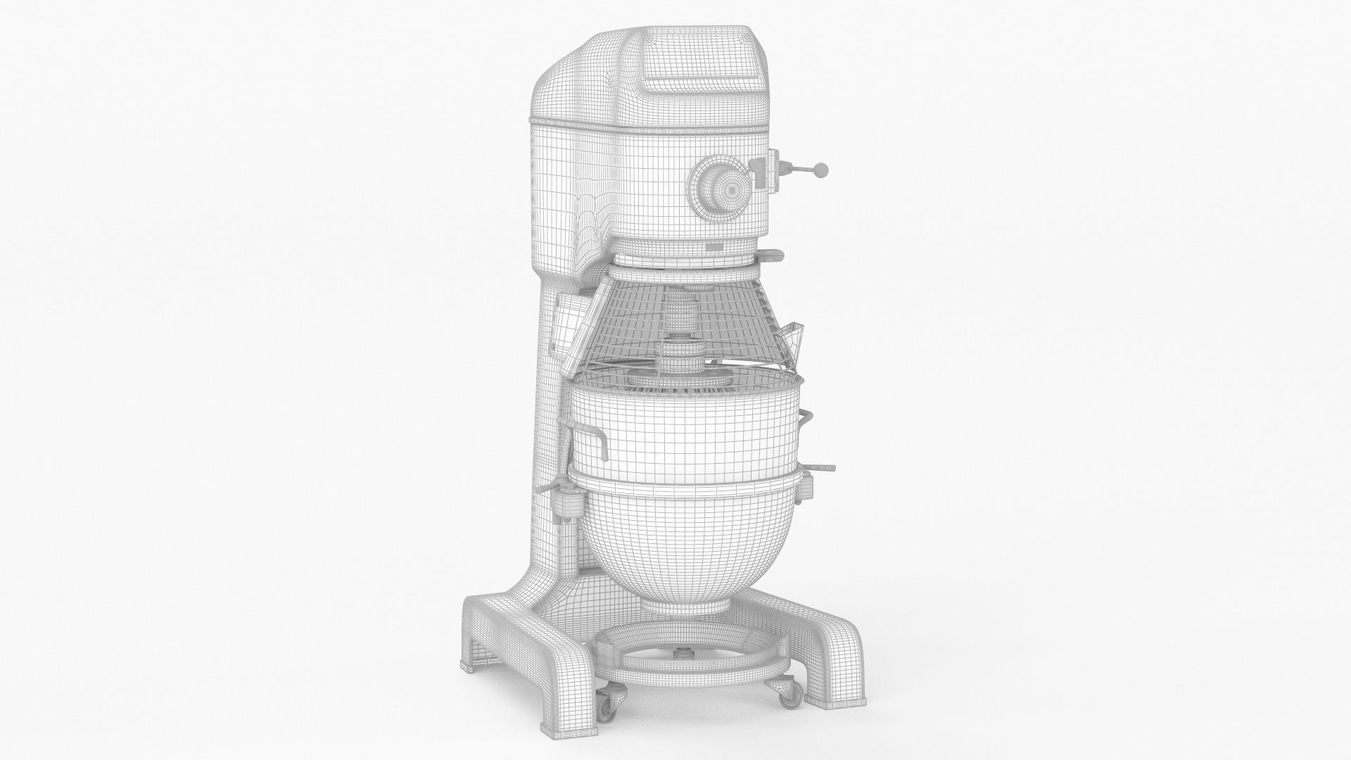 Globe SP60 Planetary Floor Mixer 3D model_10