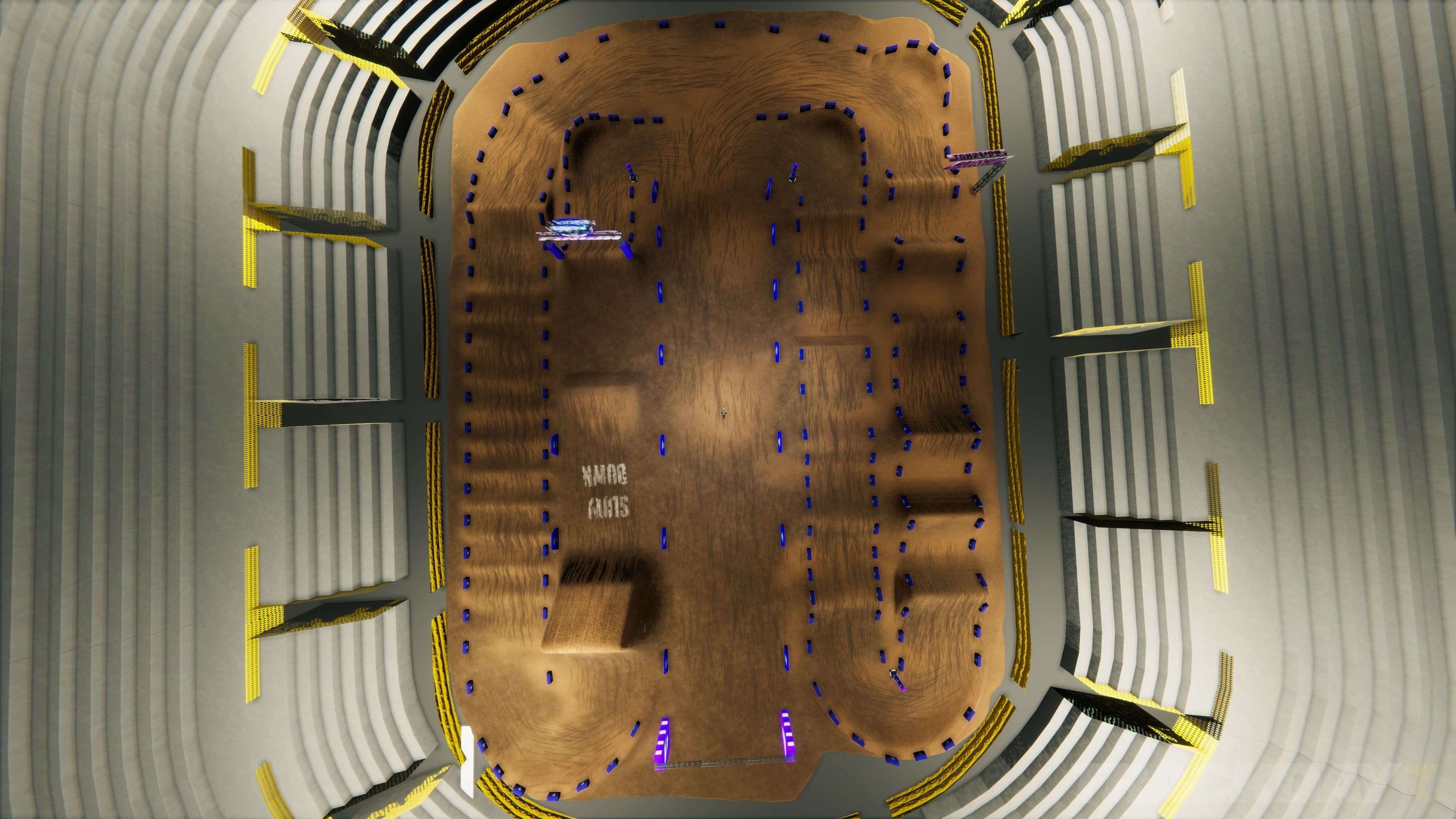 Stadium low poly plus textures free VR / AR / low-poly 3D model | CGTrader