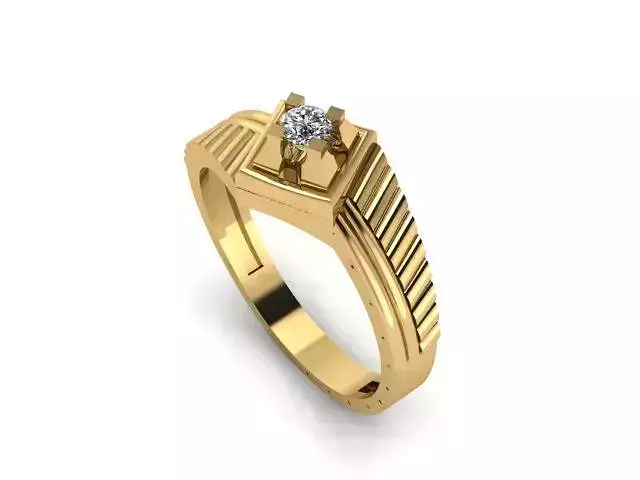 fancy man ring for diamond