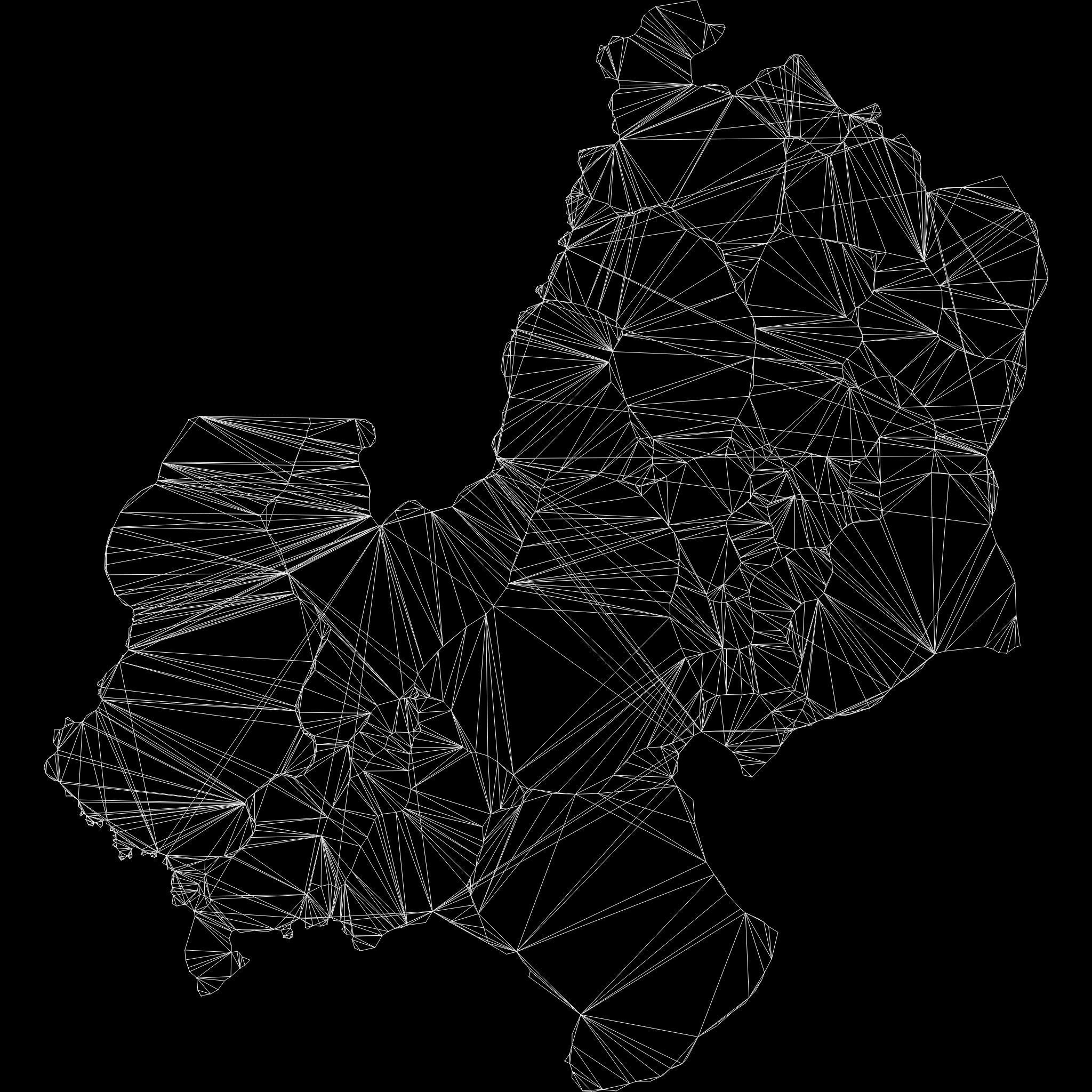 Edo State  Nigeria map region geography political geographic 3D model_10