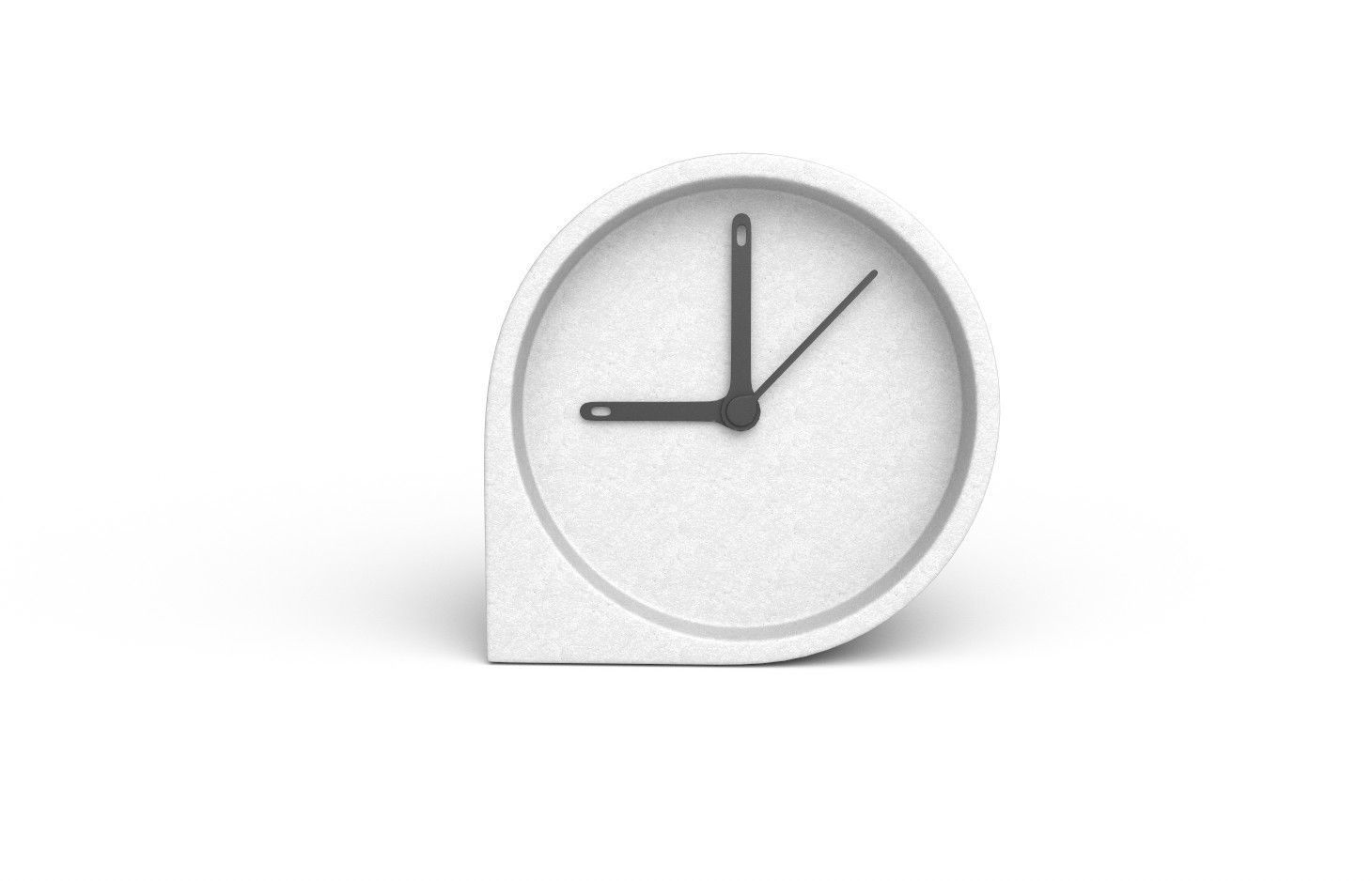 Desk Watch M01 Low-poly 3D model_2