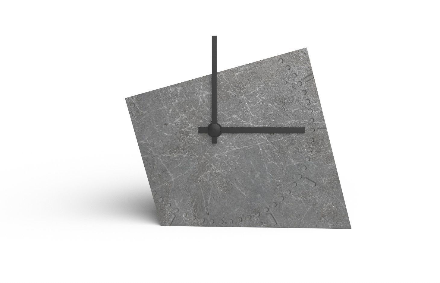 Desk Watch M02 Low-poly 3D model_2