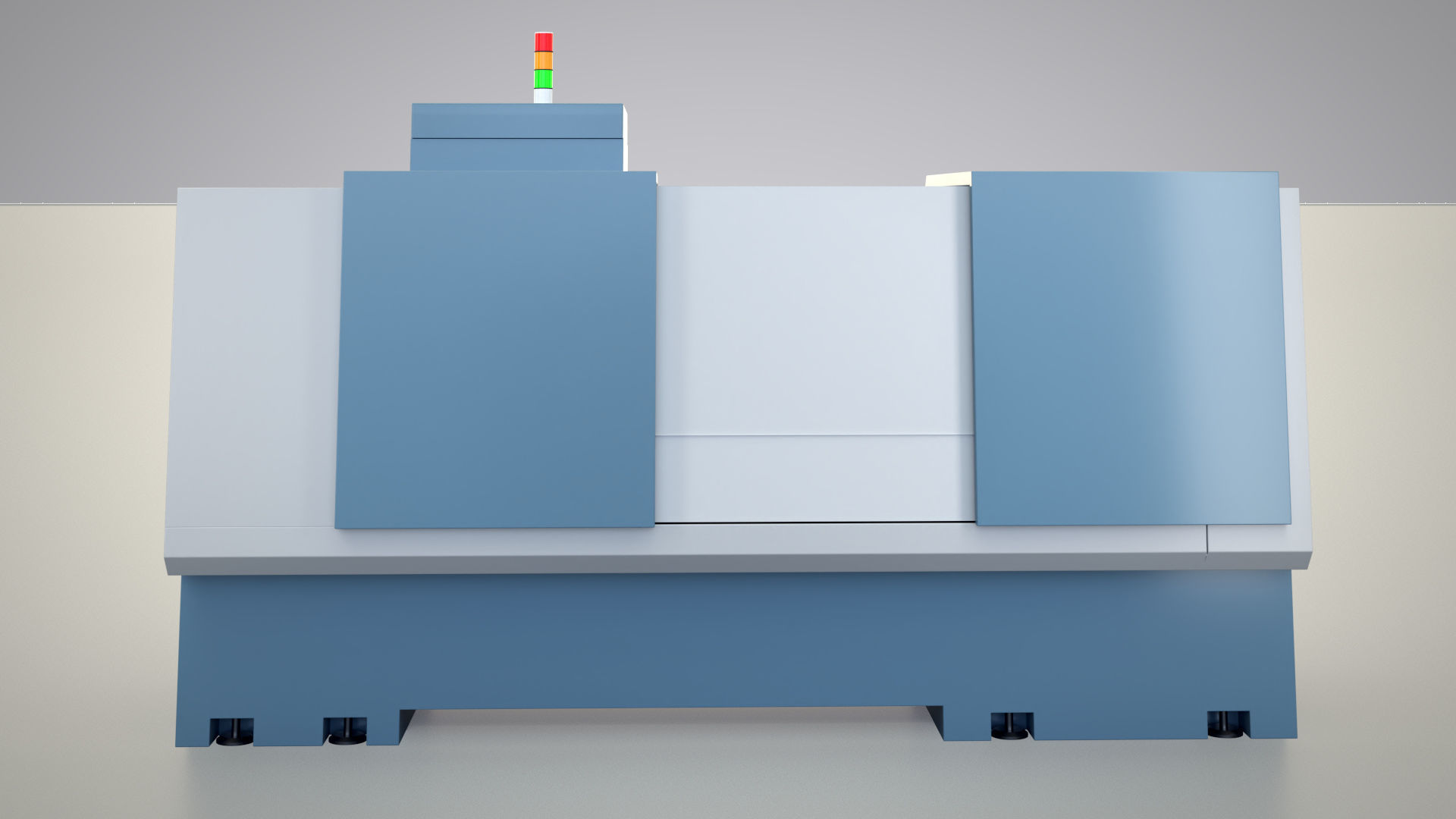 CNC Lathe SMTCL KE80 2000 3D model_10