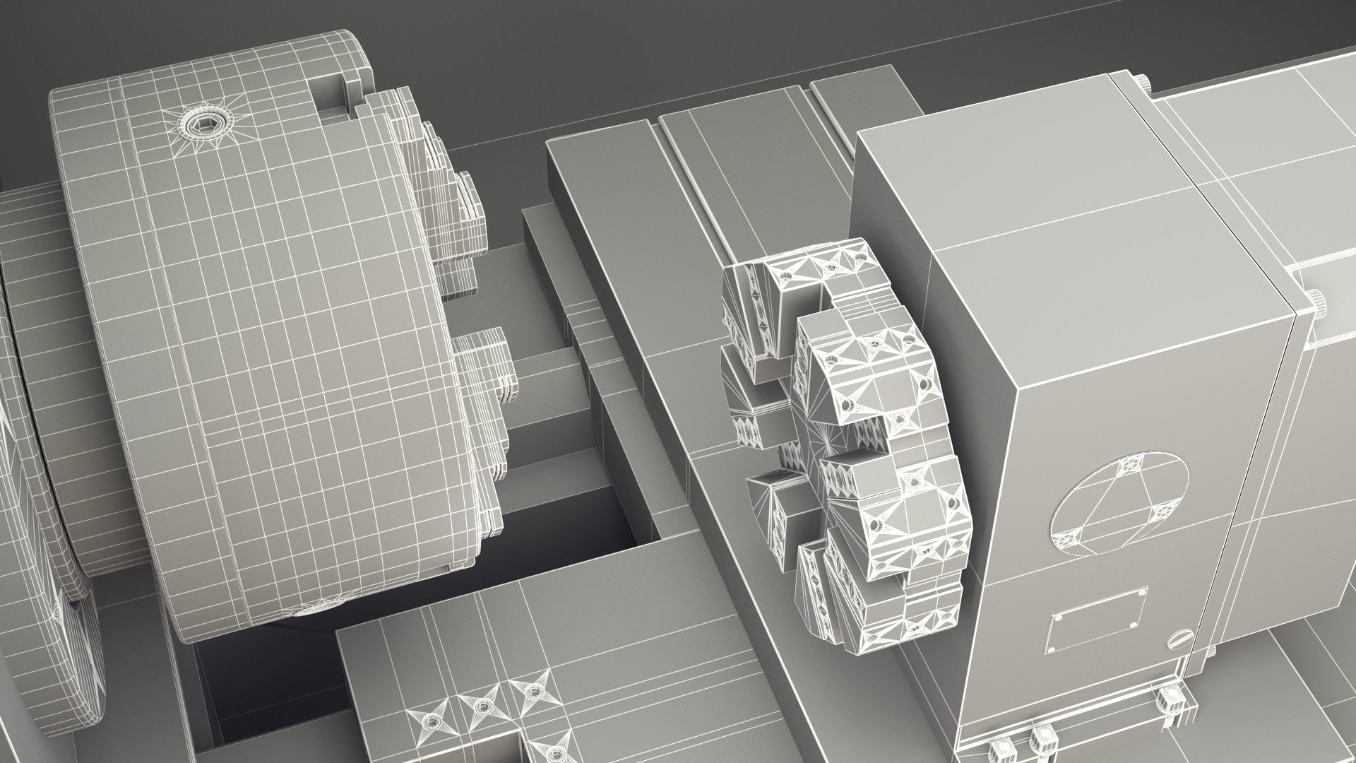 CNC Lathe SMTCL KE80 2000 3D model_39