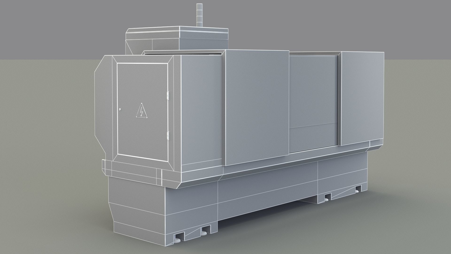 CNC Lathe SMTCL KE80 2000 3D model_31