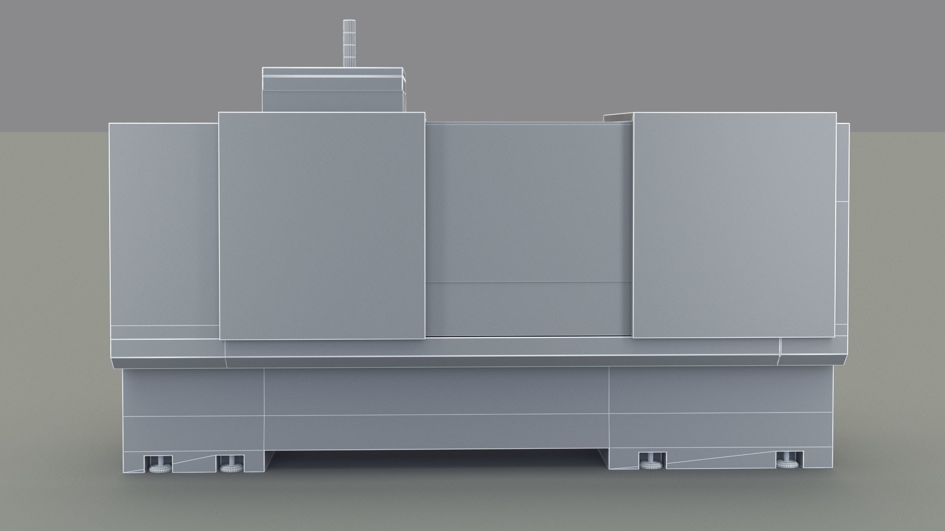 CNC Lathe SMTCL KE80 2000 3D model_32