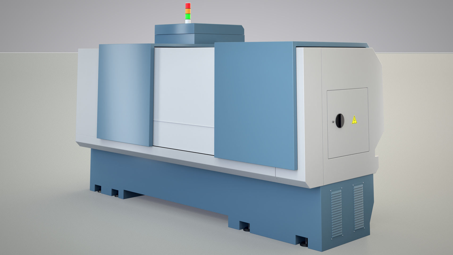 CNC Lathe SMTCL KE80 2000 3D model_11