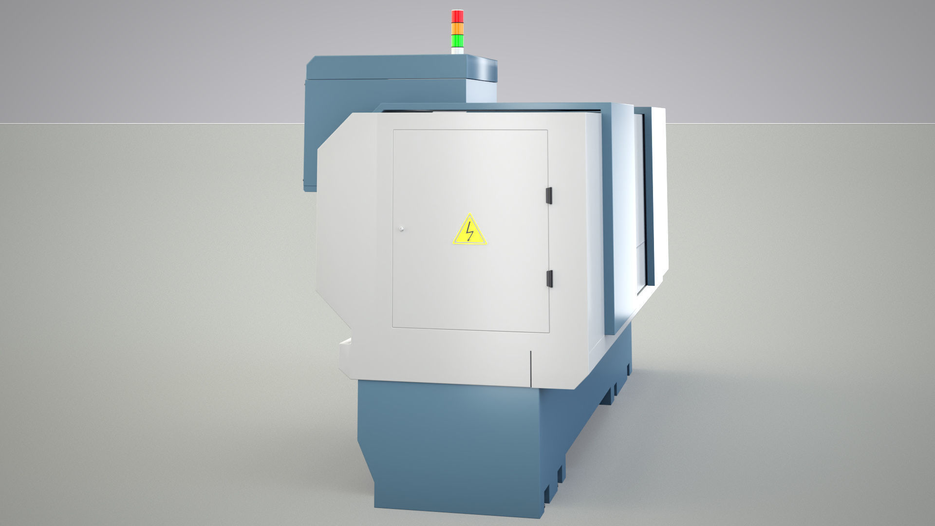 CNC Lathe SMTCL KE80 2000 3D model_8