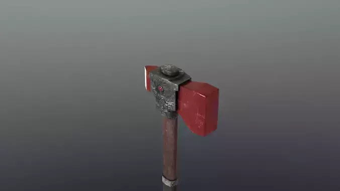 Hammer - Ruby Low-poly 3D model