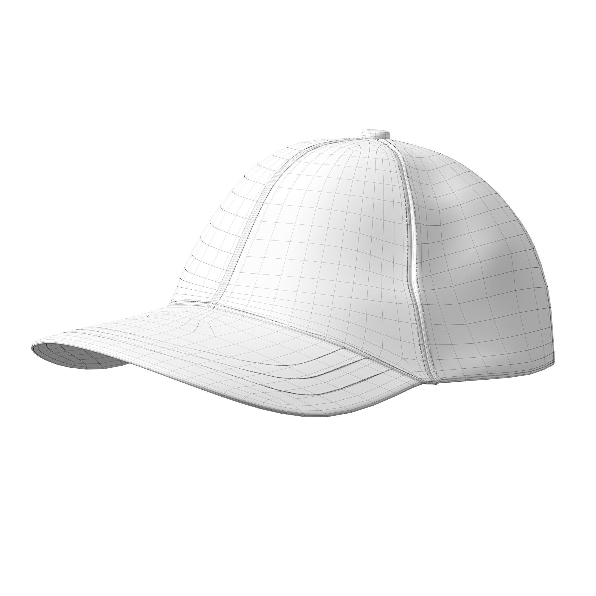 Basic Cap ZARA 3D model_6