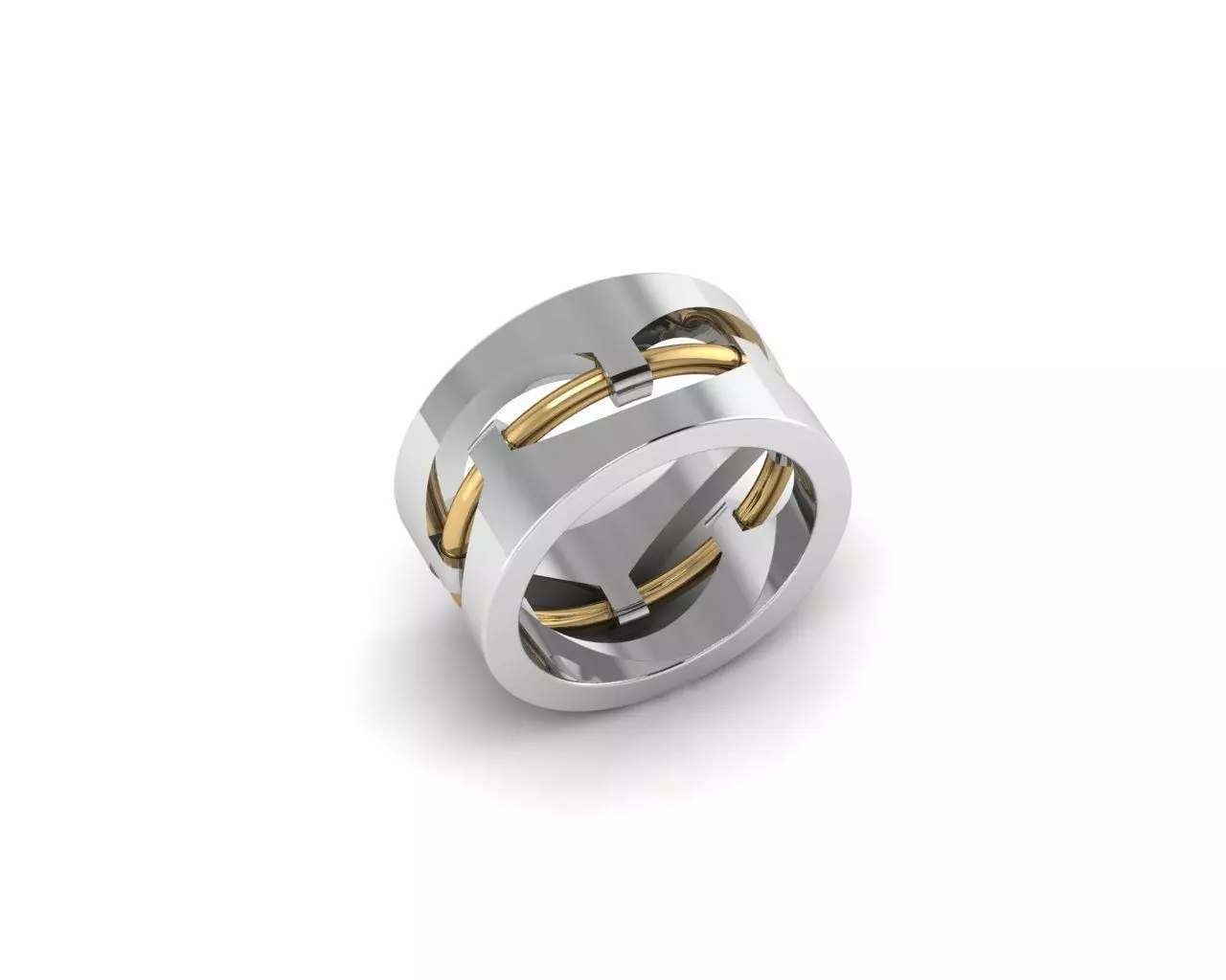 Rings 3D print model_0