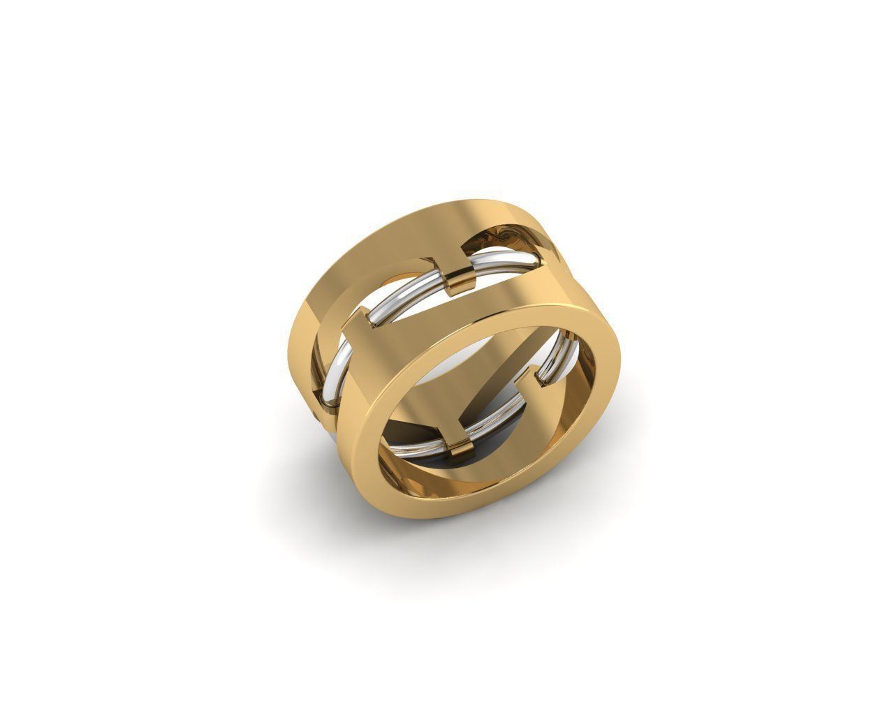 Rings 3D print model_1