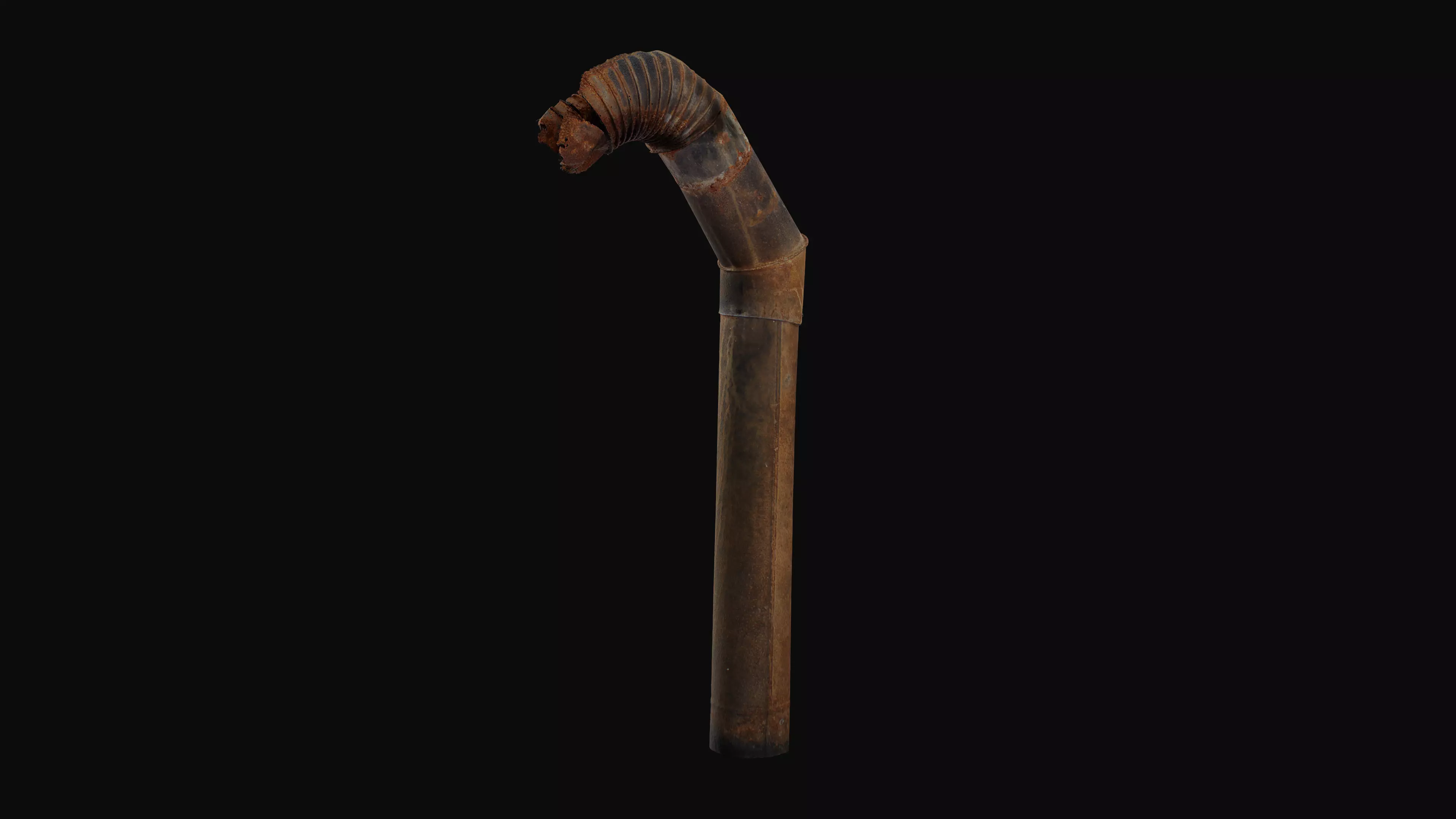 Rust Pipe 01 - HeraScans Low-poly 3D model_0