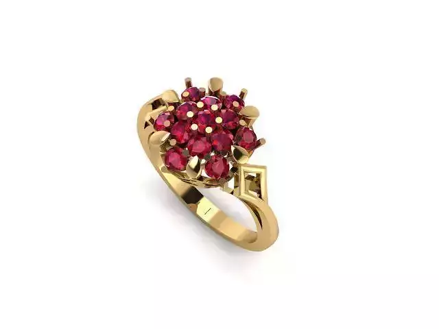 wedding ring for woman 3D print model