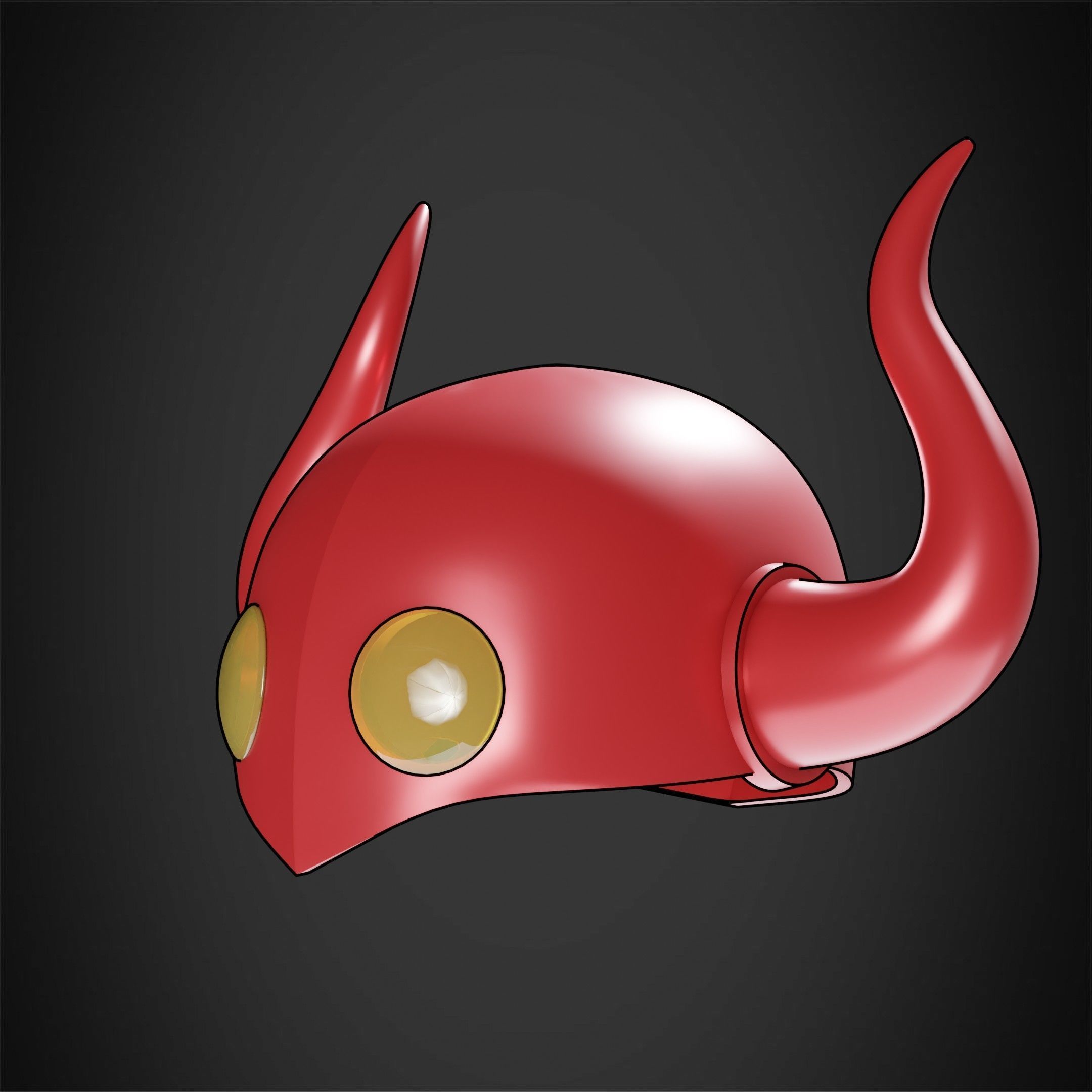 One Piece Who s Who Helmet  3D print model_3