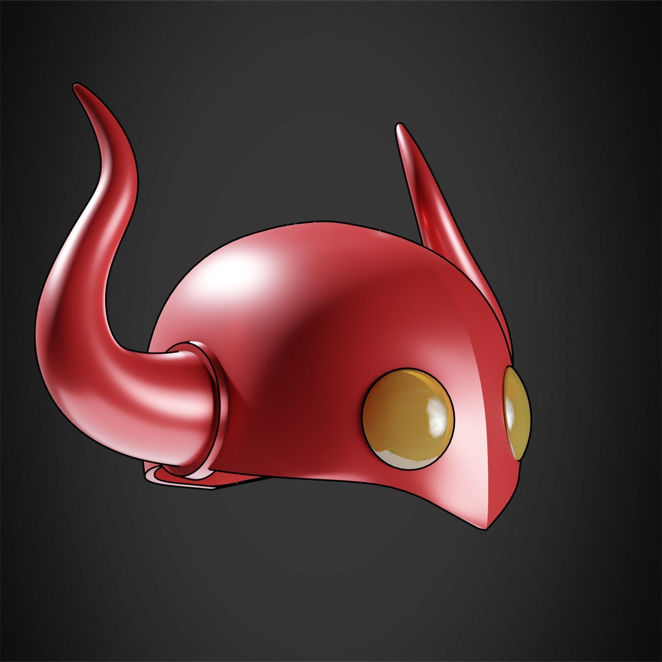 One Piece Who s Who Helmet  3D print model_9