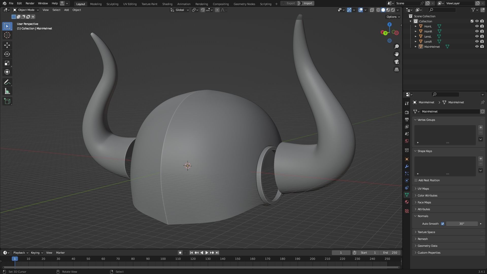 One Piece Who s Who Helmet  3D print model_11