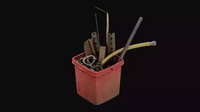 Old Tools Bucket 01 - HeraScans