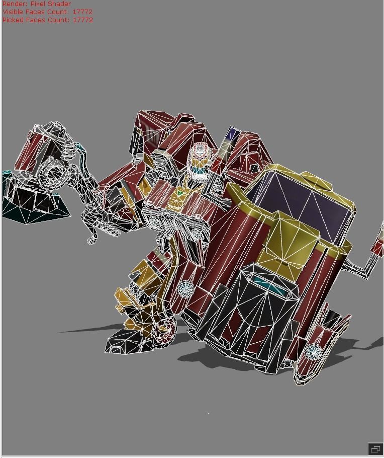 Johnson Jeepney Racer Skin Low-poly 3D model_4