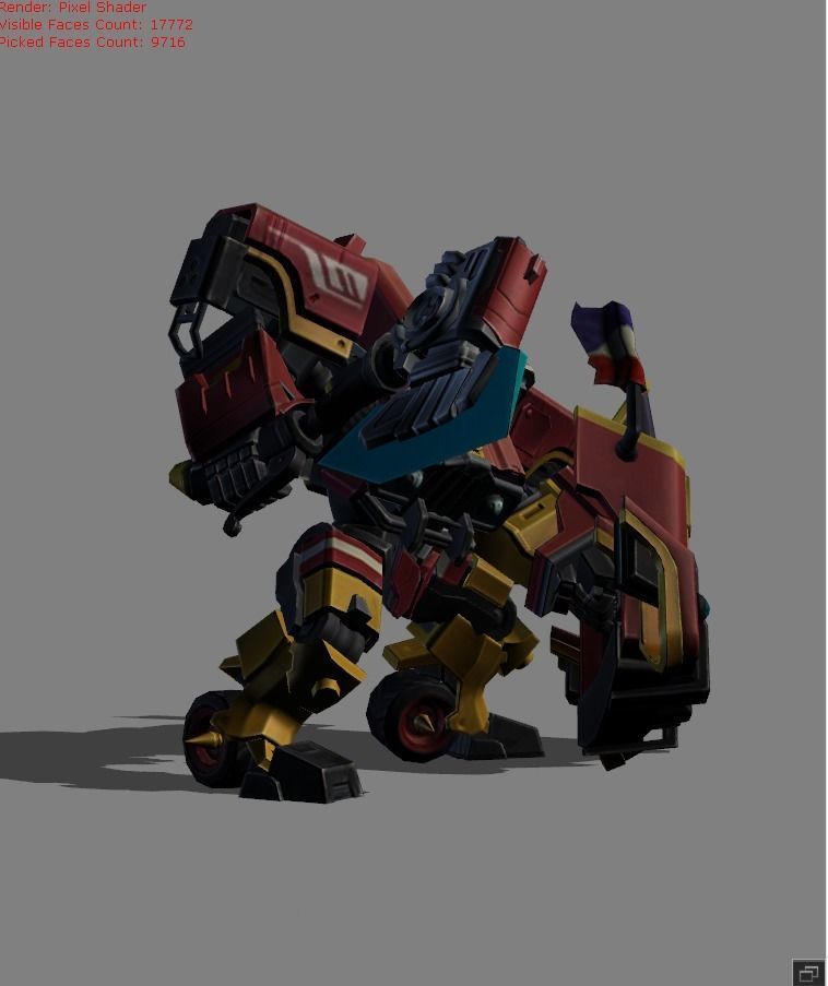 Johnson Jeepney Racer Skin Low-poly 3D model_1