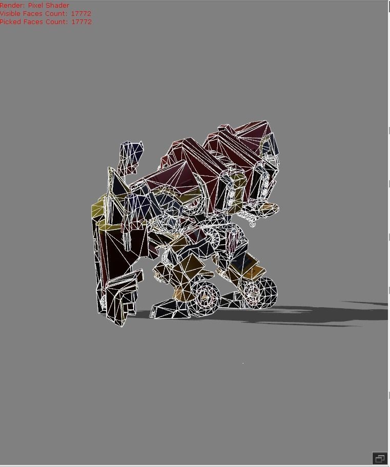 Johnson Jeepney Racer Skin Low-poly 3D model_6