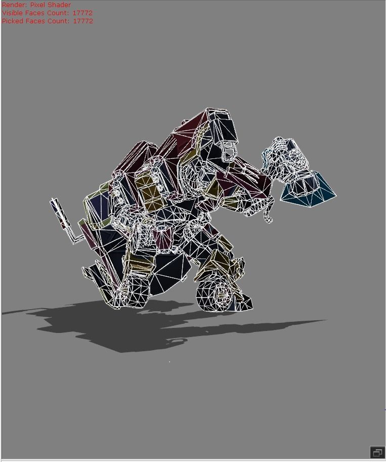 Johnson Jeepney Racer Skin Low-poly 3D model_7