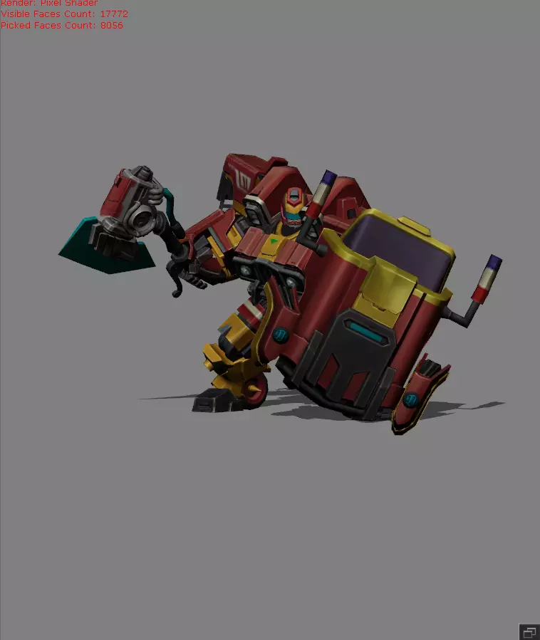 Johnson Jeepney Racer Skin Low-poly 3D model_0