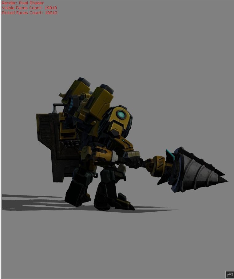 Johnson Wreck King Skin  Low-poly 3D model_1