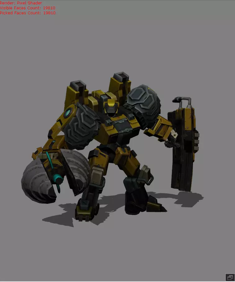 Johnson Wreck King Skin  Low-poly 3D model_0