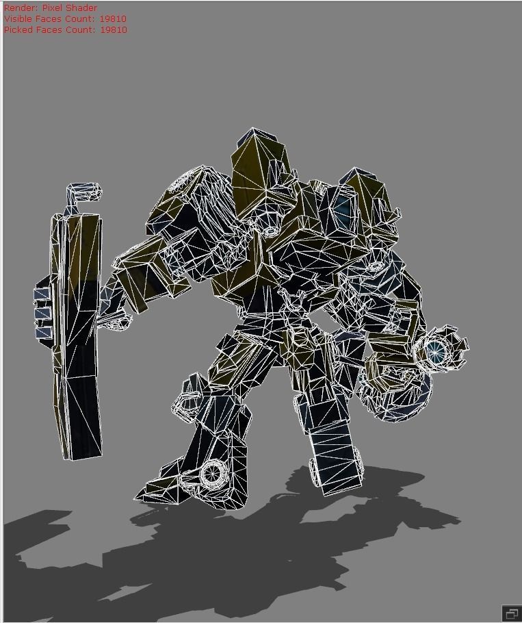 Johnson Wreck King Skin  Low-poly 3D model_7