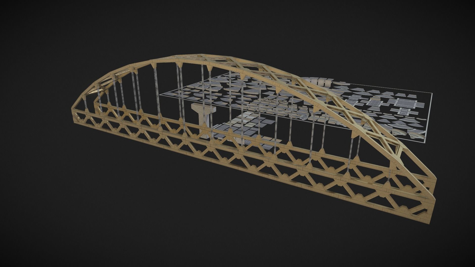 modular kit city builder starter kit Free low-poly 3D model_3