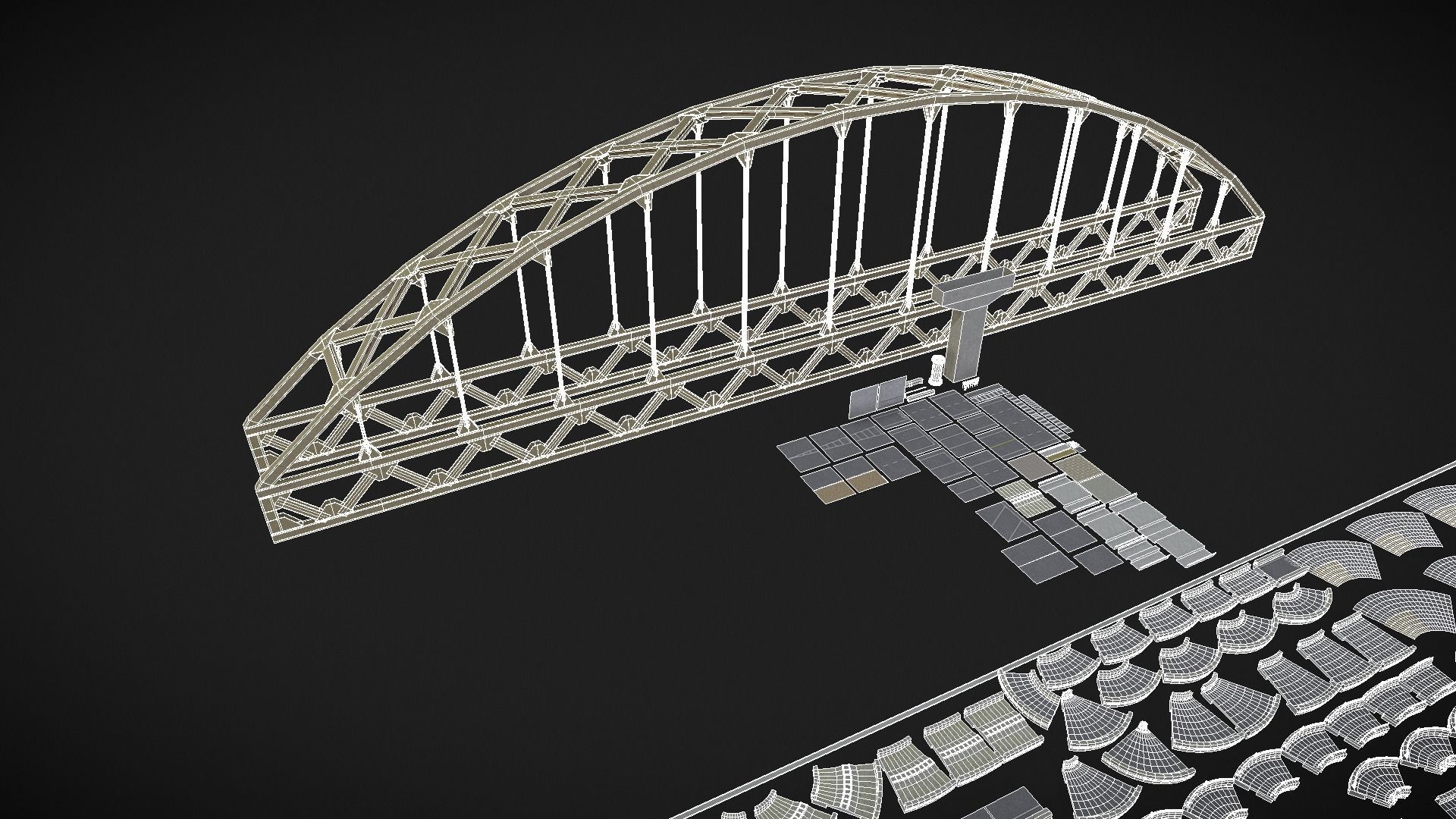 modular kit city builder starter kit Free low-poly 3D model_6