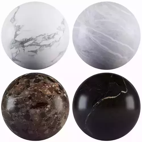 Marble 24 - Immortal-Thunder-Terrazzo-Luxury Black