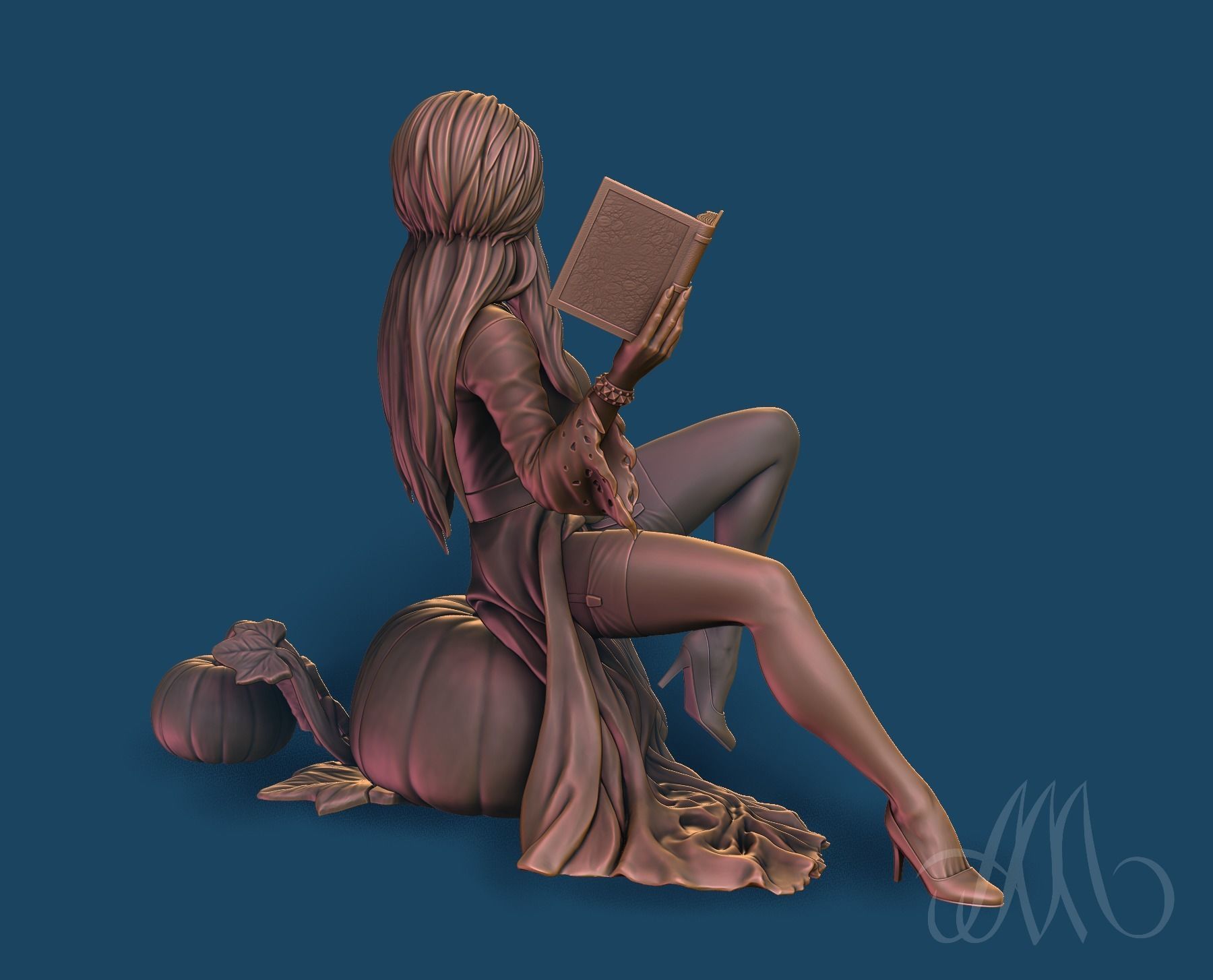 Elvira 3D print model_7