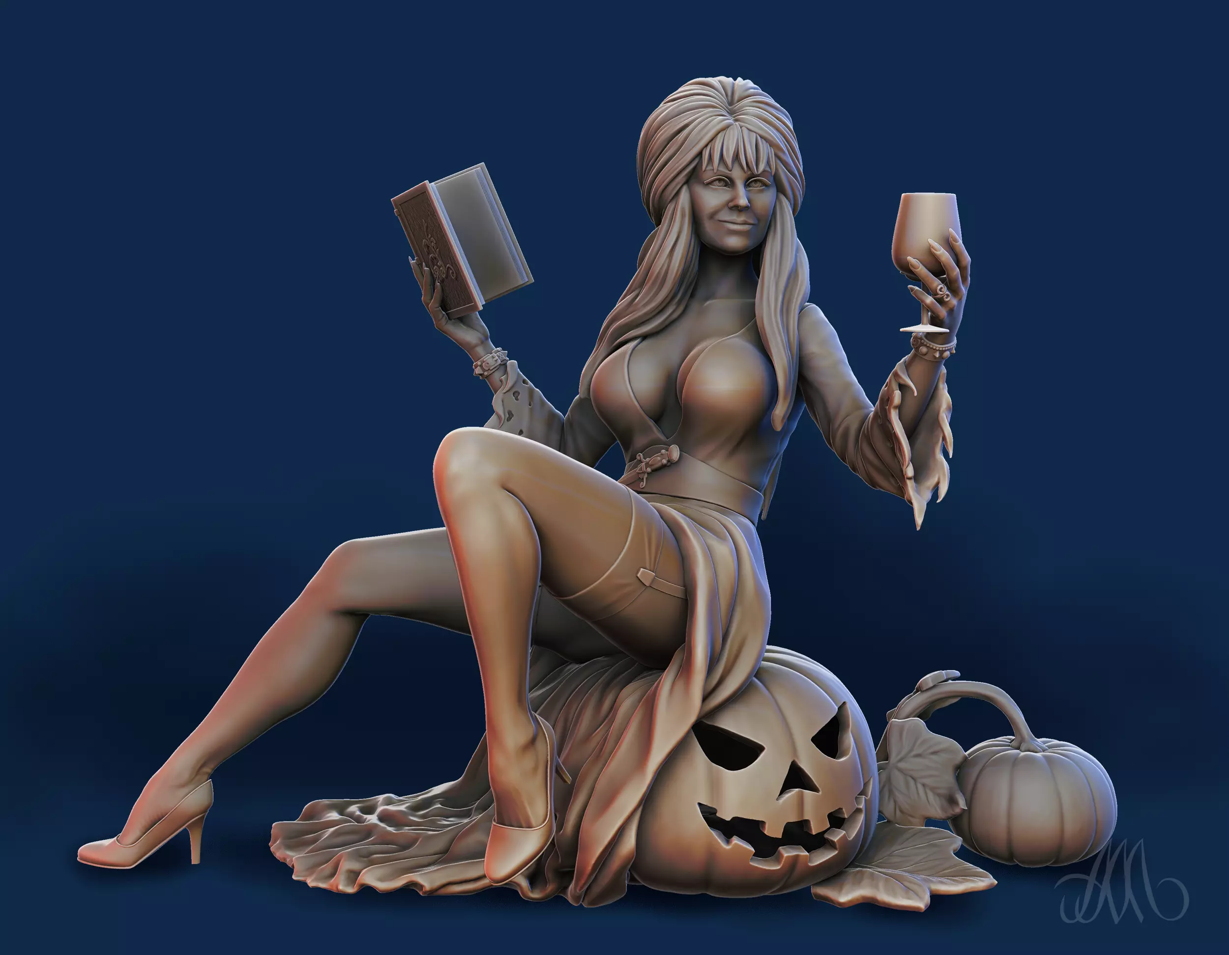 Elvira 3D print model_0