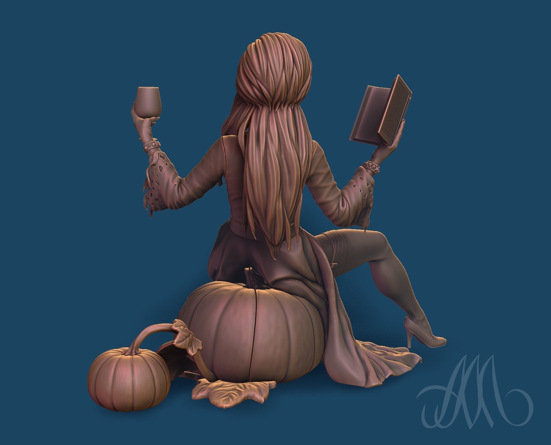 Elvira 3D print model_6