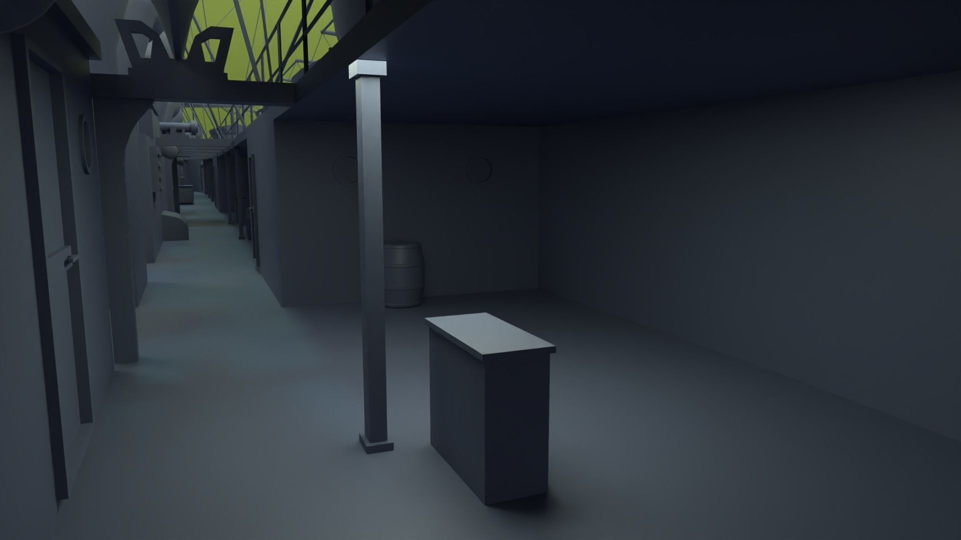 HMS Powerful Class 3D model_24