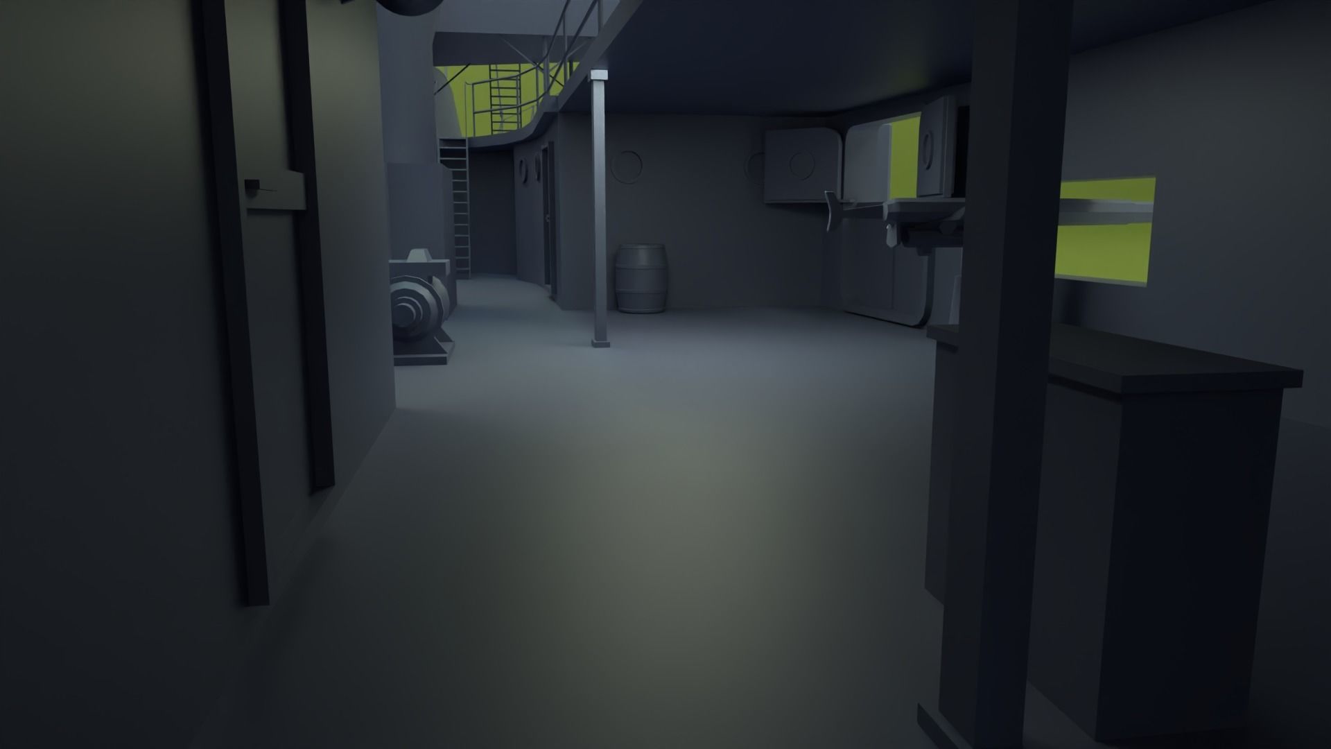 HMS Powerful Class 3D model_25