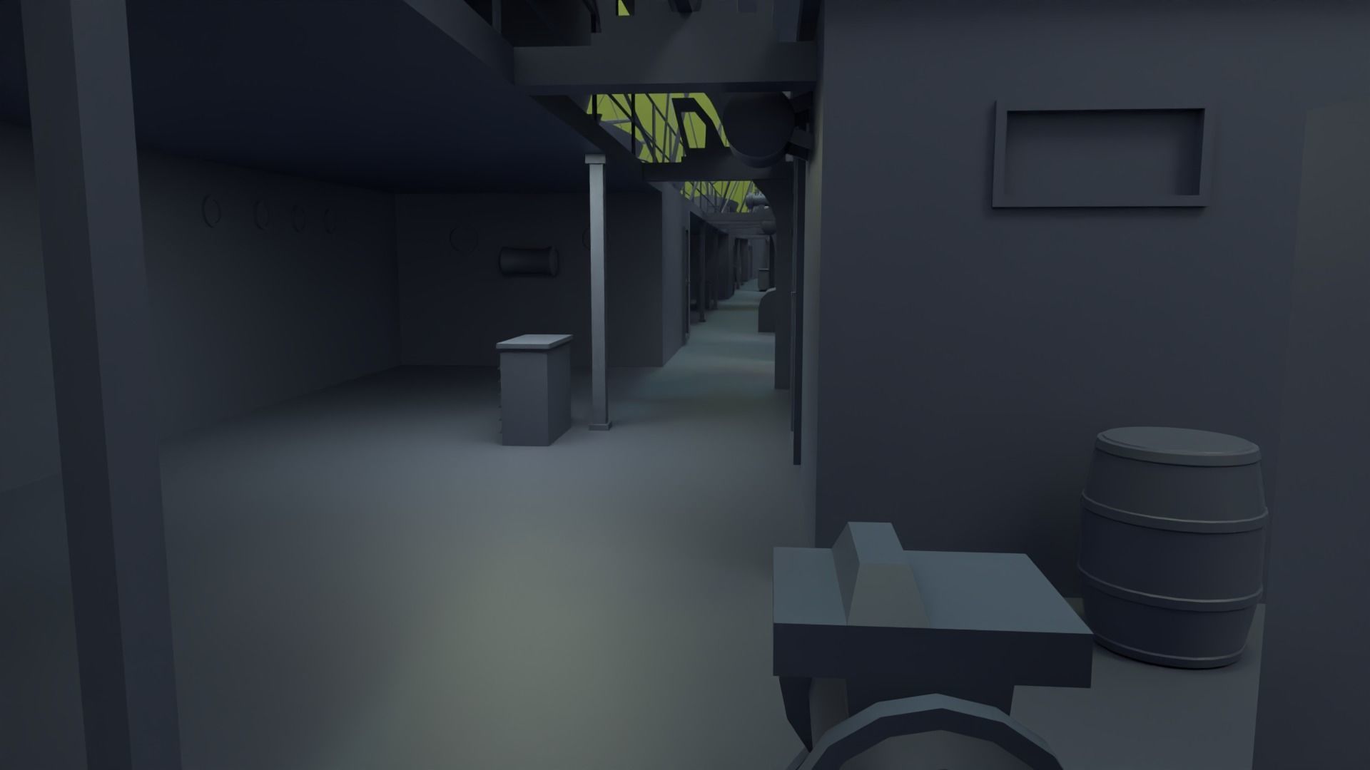 HMS Powerful Class 3D model_27