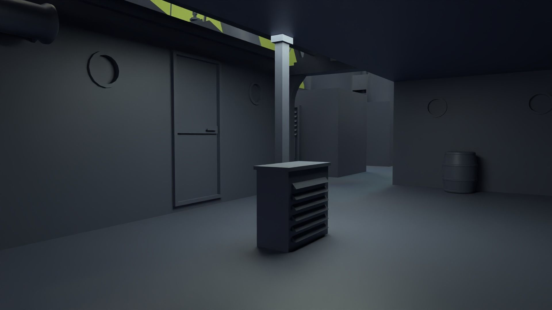 HMS Powerful Class 3D model_23