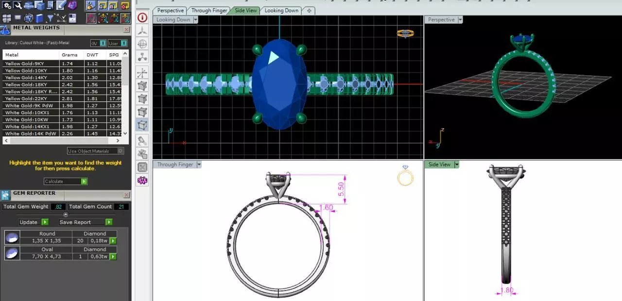 28 ring 3D print model_0
