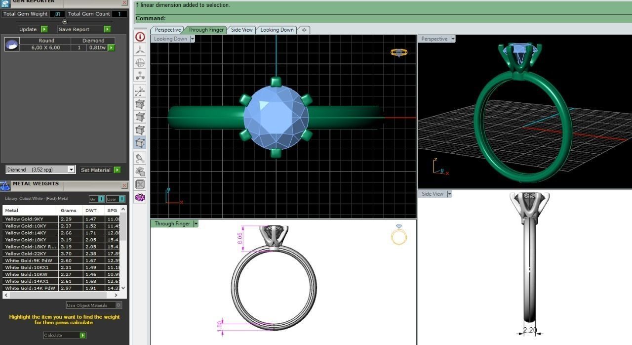 21 ring 3D print model_1